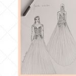 Wedding Dress Sketch JRW Bridal
