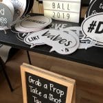 School Ball Photo Booth Props