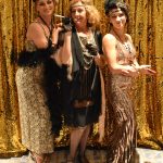 Gold Sequin Gatsby Backdrop